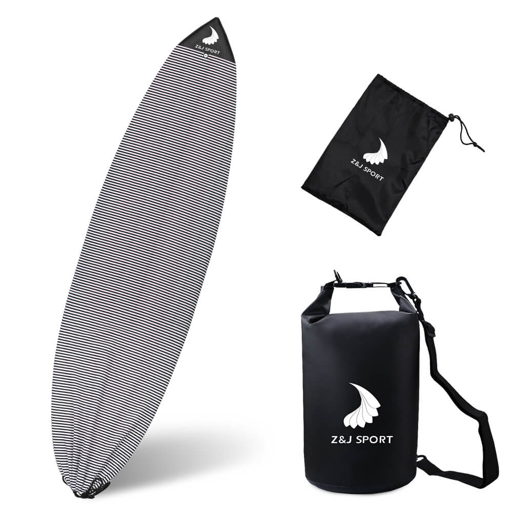 ZJ Surfboard Sock With Collection Bag And Dry Bag