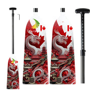 ZJ Adjustable Carbon Dragon Boat Paddle - IDBF Approved with Custom Country Series US, CA, AU, NZ, DE, ES, IT, PH, MY Series Graphics