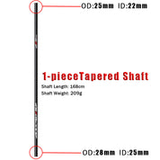 425Pro Carbon Sup Paddle With High Modulus Carbon Tapered Shaft In Lightweight(1piece/2-piece/3-piece)(unassembled)