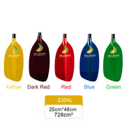 Paddle de aguas bravas ZJ con eje de arranque y cuchilla de fibra de vidrio translúcido (modelo clásico)