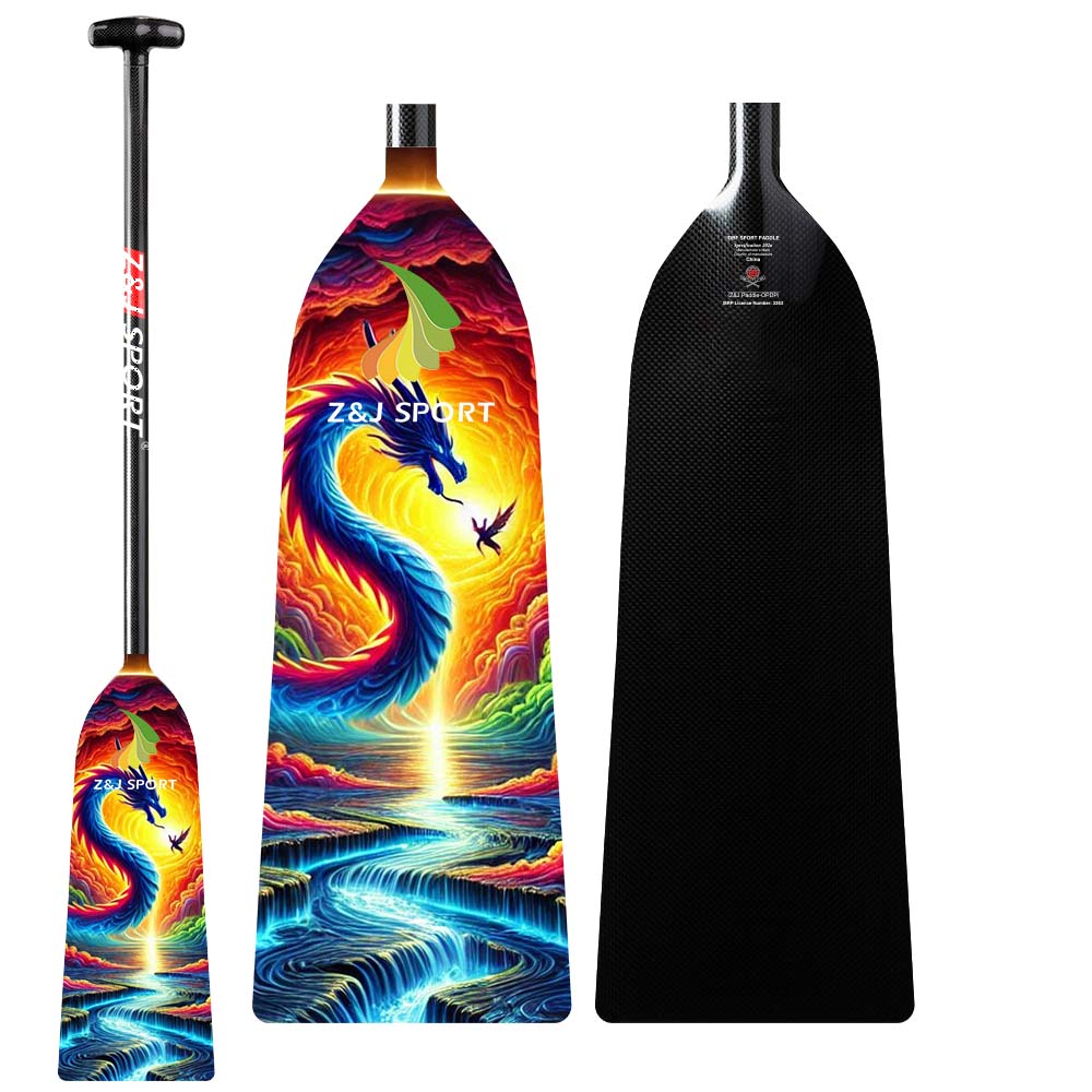 ZJ IDBF approuvé une palette de bateaux de dragon à carbone fixe approuvé avec graphique personnalisé