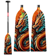 ZJ IDBF approuvé une palette de bateaux de dragon à carbone fixe approuvé avec graphique personnalisé
