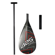 425Pro Full Carbon Fiber Outrigger Canoe Paddle with Anti Skid Grip