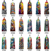 ZJ Adjustable Carbon Dragon Boat Paddle - IDBF Approved with Custom Country Series US, CA, AU, NZ, DE, ES, IT, PH, MY Series Graphics