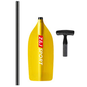 ZJ Whitewater Rafting Paddle With Translucent Fiberglass Blade (unassembled)