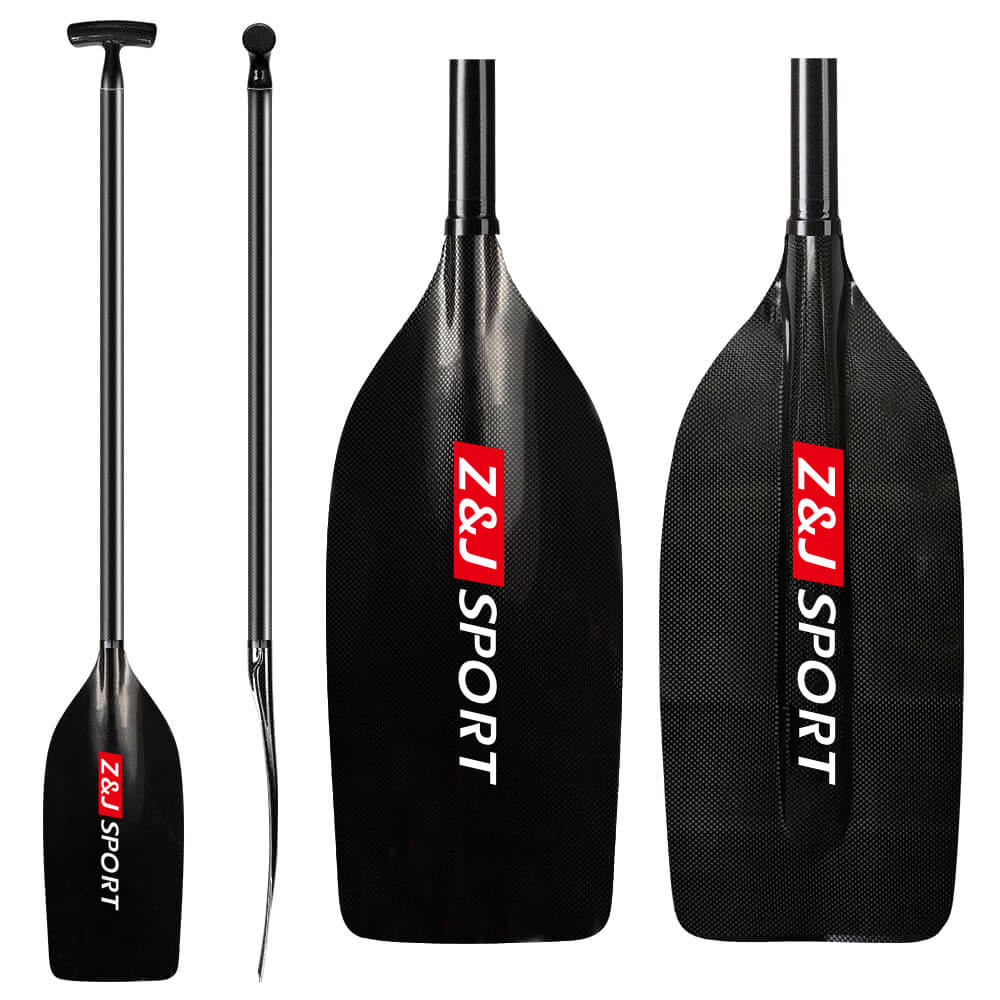 ZJ Whitewater Rafting Paddle With Carbon / Kevlar / Innegra Blade (unassembled)
