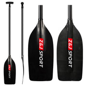 ZJ Whitewater Rafting Paddle With Carbon / Kevlar / Innegra Blade (unassembled)
