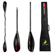 ZJ X Série de carbono Surfski Surfski Paddle com eixo de manivela