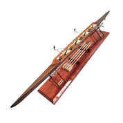 ZJ Handcrafted Rowing Boat Model Miniatures (Wood)