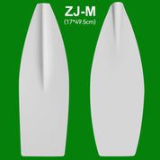 ZJ Rowing Sculling Ros con eje ovalado de carbono (5 pares/caja)