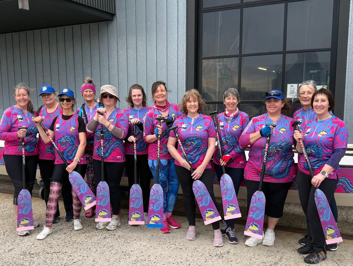 Z&J Sport Partners with DAMBusters Dragon Boat Club, Supporting Breast Cancer Survivors