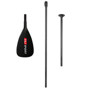 ZJ 3-Piece 2-Piece Adjustable Carbon SUP Paddle All Water Q Model