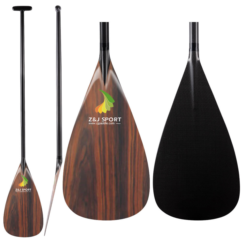 yellow leaf logo, and one with a black textured surface. Each has an ergonomic T-handle for comfort and precision during aquatic adventures.