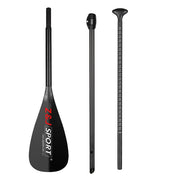 Remo de SUP ajustable ZJ para niños con eje de carbono delgado en OD 26 mm