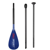 ZJ Adjustable SUP Paddle For Kids With Skinny Carbon Shaft In OD 26mm