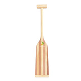 ZJ Miniature Wooden Dragon Boat Paddle — Handcrafted Decor Dragon Boat Festival Gift