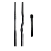 ZJ Separate Oval / Round /Cranked Shaft Replacement For Kayak / Whitewater Paddle (without blades)