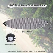 ZJ Surfbrettsocke mit Auffangbeutel und Trockenbeutel