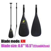 ZJ Adjustable Carbon Outrigger Canoe Paddle SM/KM Model (for kids)