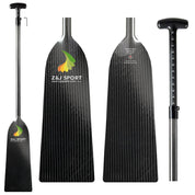 ZJ IDBF Approved Dragon Boat Paddle with New Carbon/Kevlar/Innegra Blade