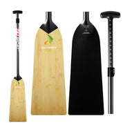 ZJ IDBF Approved Dragon Boat Paddle with Jacquard carbon/Kevlar/Innegra/Wooden Verner Blade