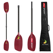ZJ Full Carbon / Kevlar Whitewater Paddle With Straight Shaft (Classic model)