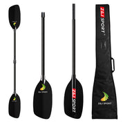 ZJ Full Carbon / Kevlar Whitewater Paddle With Straight Shaft (Classic model)
