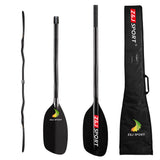 ZJ Full Carbon / Kevlar Whitewater Paddle with Cranked Shaft(Classic model)