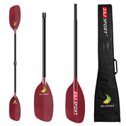 ZJ Full Carbon / Kevlar Whitewater Paddle With Straight Shaft (Classic model)