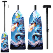 ZJ IDBF Approved Adjustable Carbon Dragon Boat Paddle (ADDP)