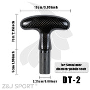 ZJ Lightweight Prepreg Carbon Handle For SUP Paddle [Free Shipping]