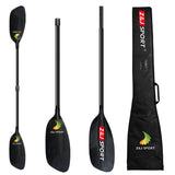 ZJ Full Carbon Whitewater Paddle With Integrated Foam Blade and Straight Shaft (SG model)