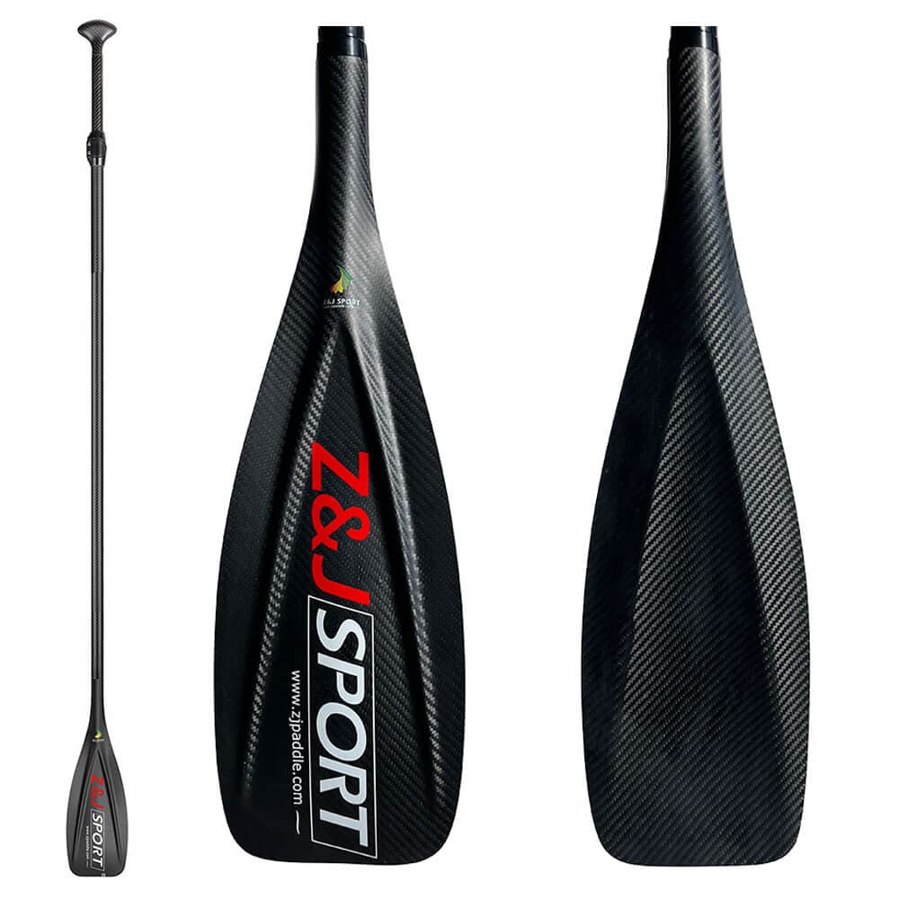 ZJ fixed 1piece /2-piece / 3-piece Carbon Sup Paddle with Vibe Blade