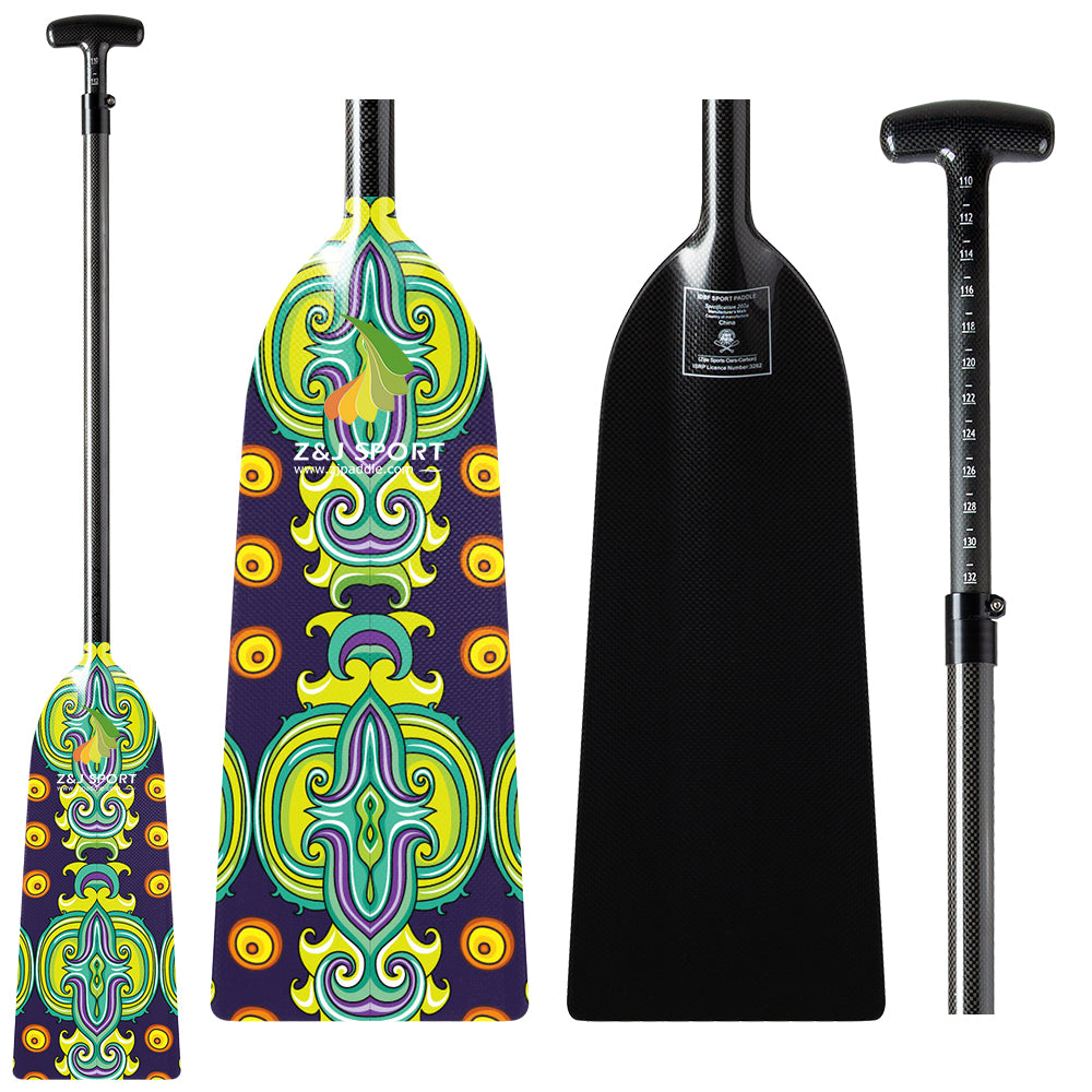 ZJ Oferta Especial Oferta IDBF Aprovado pelo Dragão Carbono Paddle com lâmina gráfica (Promoção de tempo limitado)
