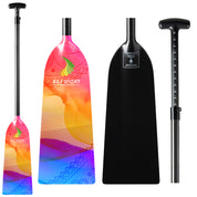 ZJ Special Offer IDBF Approved Carbon Dragon Boat Paddle with Graphic Blade (Limited Time Promotion)