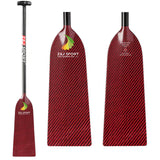 ZJ IDBF Approved Dragon Boat Paddle with Jacquard Carbon / Kevlar / Innegra / Wood Veneer Blade