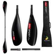 ZJ J Youth Series Kayak Paddle mit runder Welle Matt beendet (Kinder/Frauen)