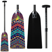 ZJ Special Offer IDBF Approved Carbon Dragon Boat Paddle with Graphic Blade (Limited Time Promotion)