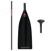 ZJ Lightweight Carbon SUP Paddle - 1-Piece, 2-Piece, or 3-Piece with Macon Blade (matte finished)