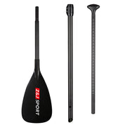 ZJ 3-Piece 2-Piece Adjustable Carbon SUP Paddle All Water Q Model