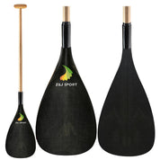 ZJ Hybrid Outrigger Canoe Paddle With C-W Carbon Blade in Discount
