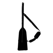 The ZJ SPORT Dragon Boat Paddle Quick Drying Bag features a unique elongated neoprene design with a vertical zipper. It includes an adjustable strap with padding for comfort, all showcased on a plain white background.