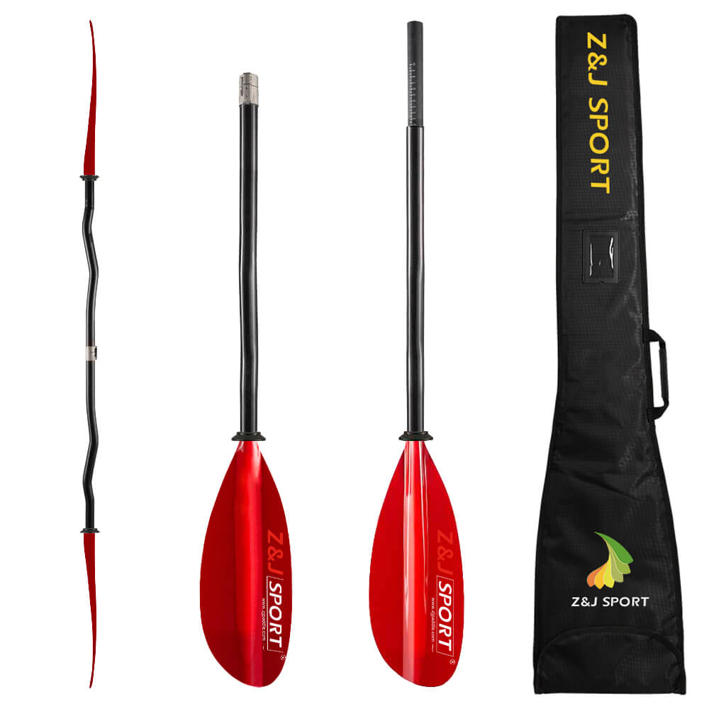 ZJ Sea Kayak Translucent Fiber Paddle Dynamic Blade (SKD-II)