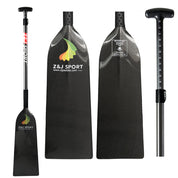 ZJ Nouveau arrivée IDBF Approuvé en fibre de carbone Matte Dragon Paddle avec une grande lame dièdre (épée)