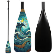 ZJ 3-Piece / 2-Piece Adjustable Carbon SUP Paddle Race H Model