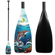 ZJ 3-Piece / 2-Piece Adjustable Carbon SUP Paddle Race H Model