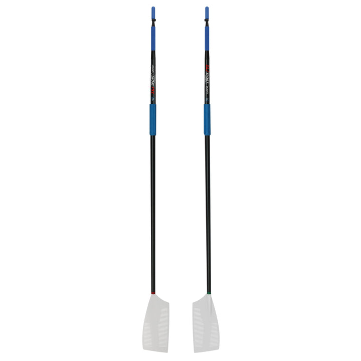 ZJ Sculling Oars With Carbon Oval Shaft with Slit in Blade(5 pairs/box)