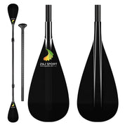 ZJ Remo de Sup de Doble Hoja / Conversión de SUP a Kayak Hoja de Fibra de Vidrio con Eje de Carbono