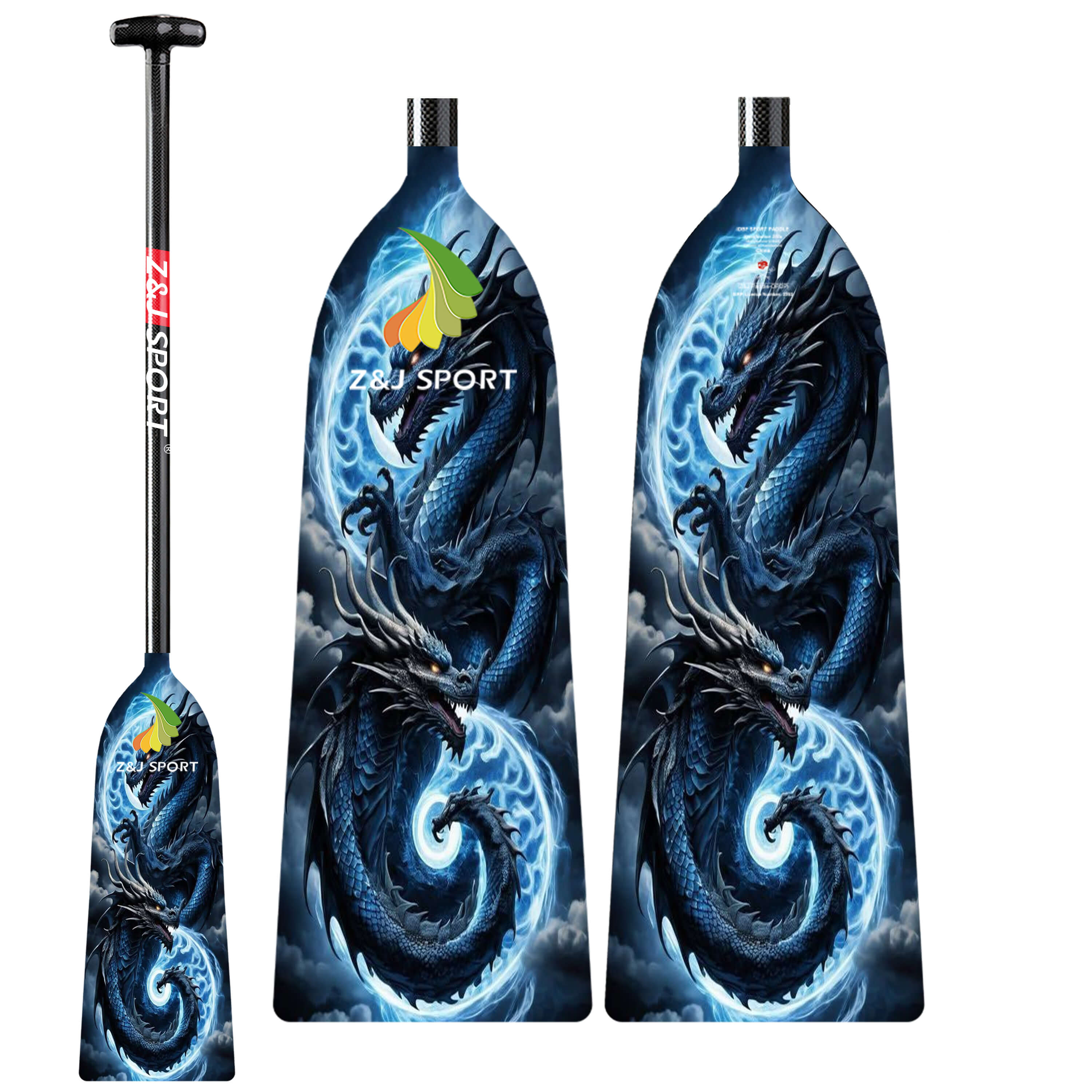 ZJ IDBF aprobó una pieza de una pieza de bota de dragón de carbono fijo con gráfico personalizado