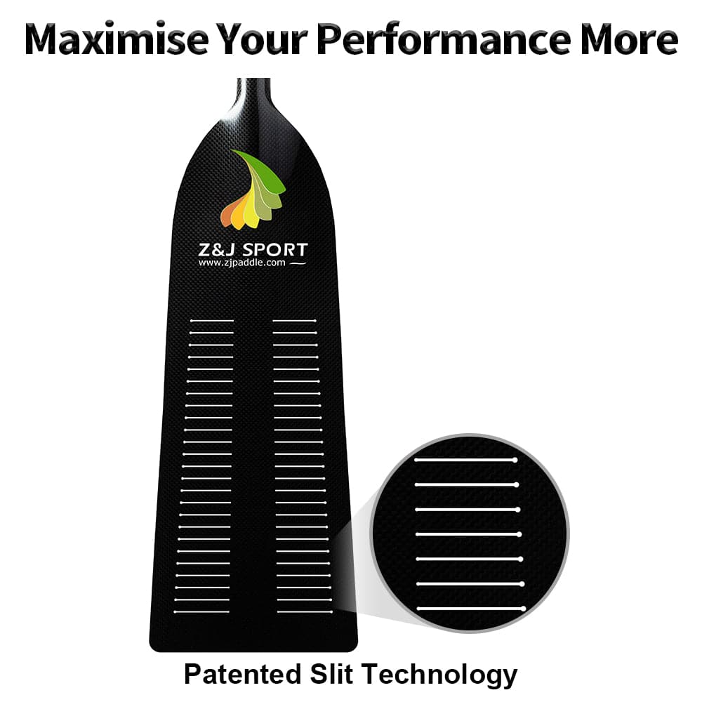 ZJ IDBF-zugelassenes verstellbares Carbon-Drachenboot-Paddel (ADDP)